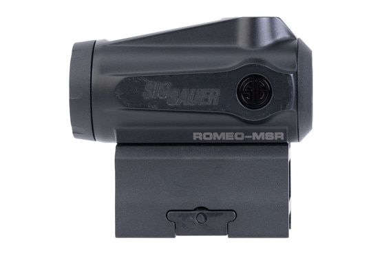 Lightweight, IPX7 waterproof rated red dot optic.